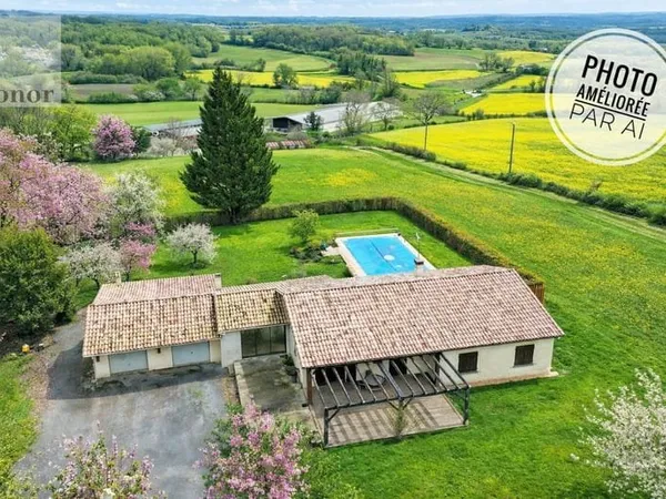 Belle maison de Maçon avec vue panoramique