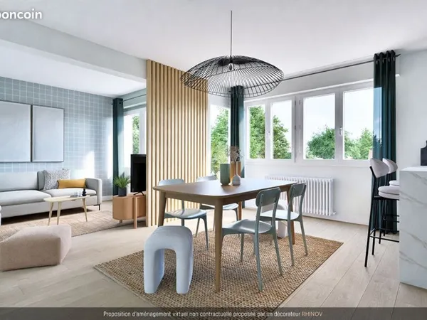 Appartement 6 pièces 104 m²