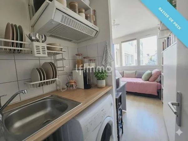 Studio 1 pièce 11 m²
