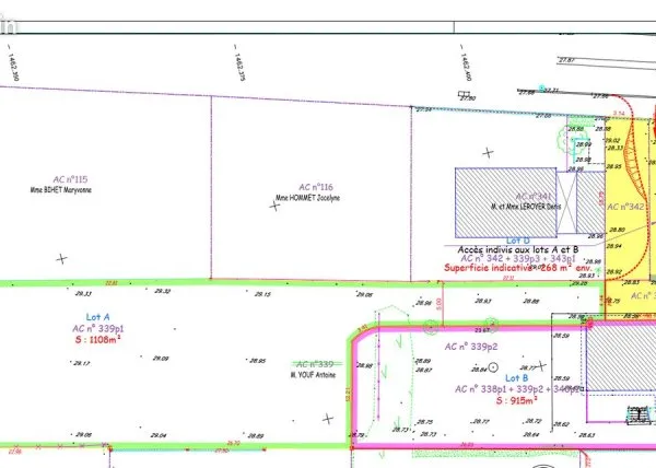 Terrain de 1100 m² à Cuverville - Belle opportunité