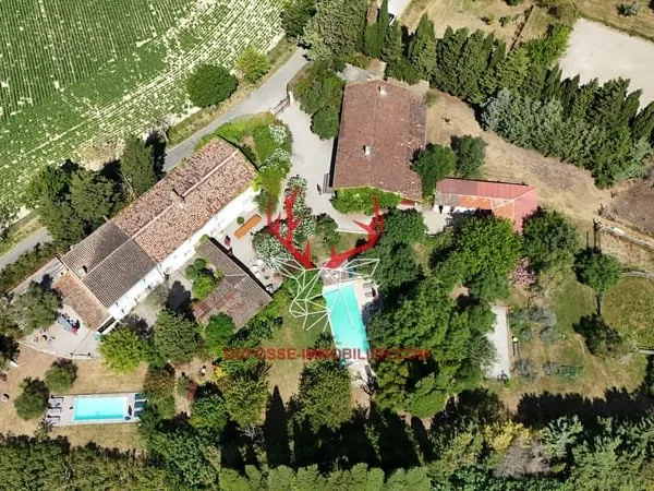 Domaine de 4 hectares en Lauragais