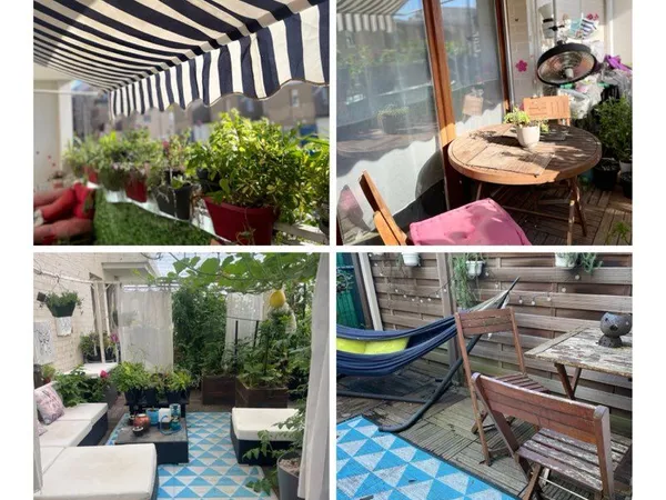 Appartement avec terrasse/loggia/parking à Cergy