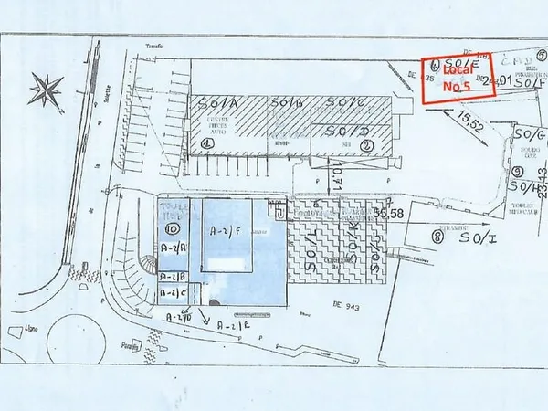 A LOUER - ENTREPOT de 190 M2 ENVIRON - SAINT-PIERRE - 3 50