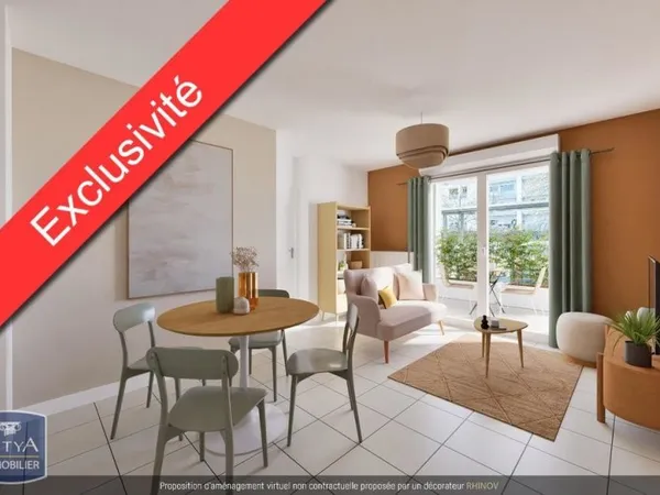 Appartement 2 pièces 38 m²