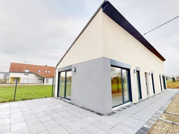 Maison de plain-pied 4 pièces 78 m²