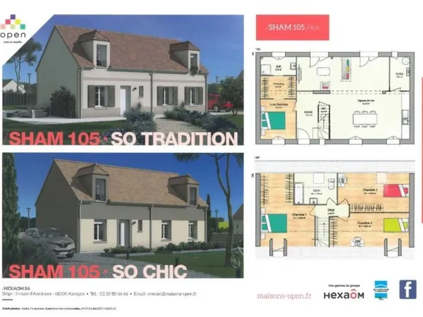Maison 4 pièces 80 m²