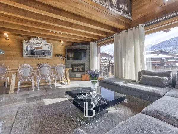 MEGÈVE - DEMI-CHALET - VUE MONT-BLANC - 4 CHAMBRES