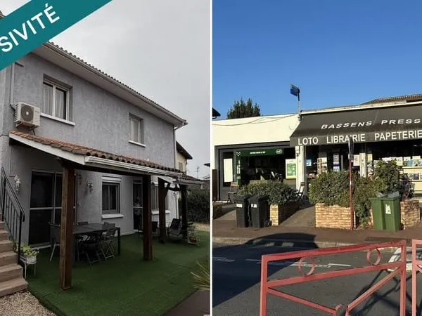 Propriété Ensemble immobilier Maison + local commercial