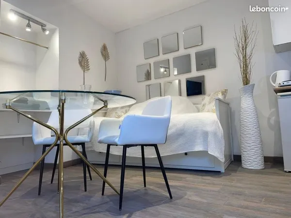 Location studio meublé, Marseille 13005