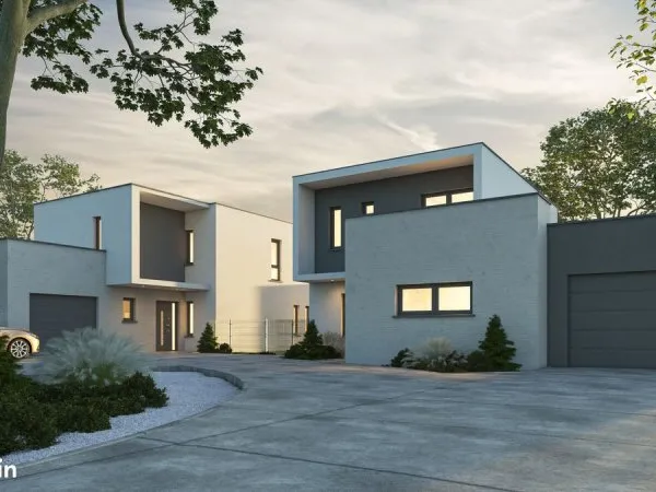 Projet de construction - 2 villas avec piscine- SAINT SIMON