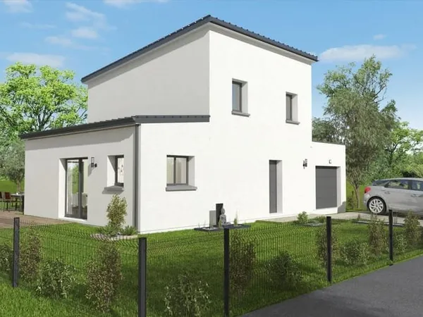 Projet de construction d'une maison 97 m² avec terrain à MESNIL-ROC'H (35)