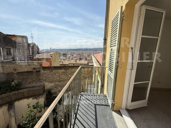 Vente 3 pièces avec balcon Vieux Nice / Garibaldi
