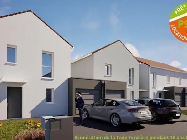 Maison neuve Type 4 Evolutif Type 5 de 90 m² - Val de Moine à Cholet
