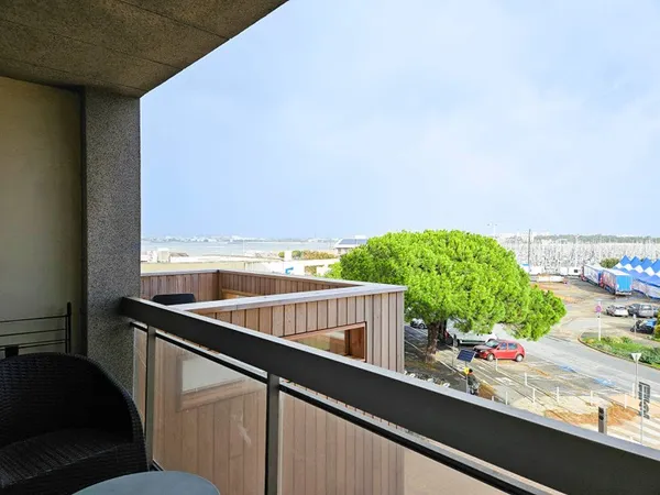 Appartement T2 lumineux vue mer et port - LA ROCHELLE LES MINIMES