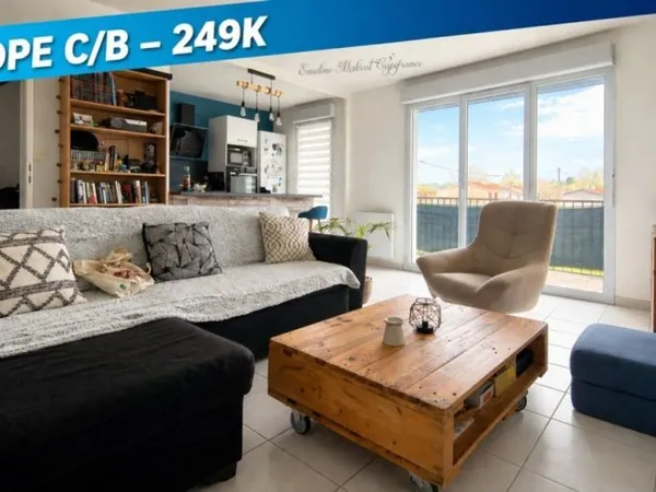 Appartement 3 pièces 63 m²