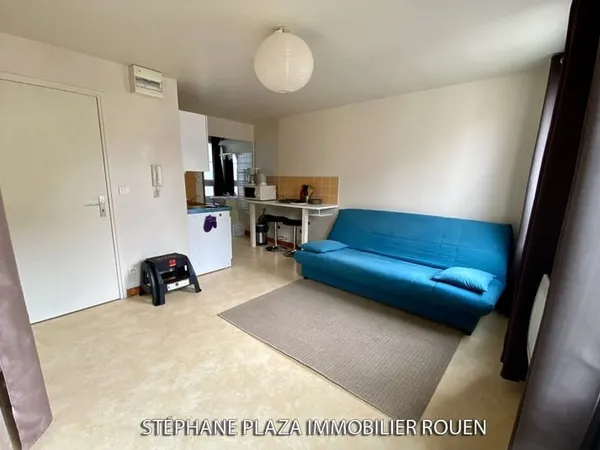 Appartement Rouen 1 pièce 17 m², meublé