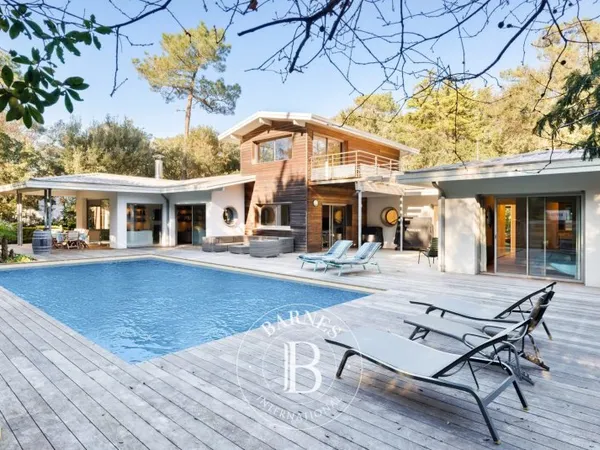 MAGNOLIA - Villa idéalement située entre le lac d'Hossegor et l'océan avec piscine chauffée - Hosseg