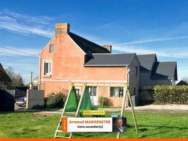 Maison prête à vivre à 6 kms de Lisieux - Terrain de 1200 m2 avec dépendance