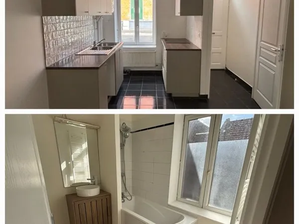 Maison 53 m² rénovée - 2 chambres - Cour privée - Secteur Sainte-Élisabeth