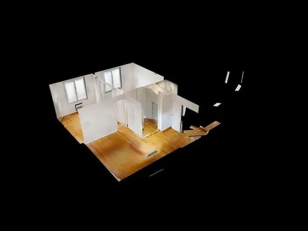 Bureaux 3 pièces 45 m²