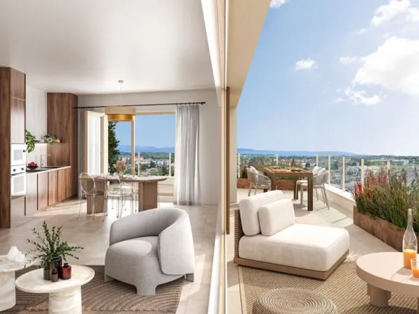 MAGNIFIQUE T3 AVEC TERRASSE VUE SUR LE REVARD