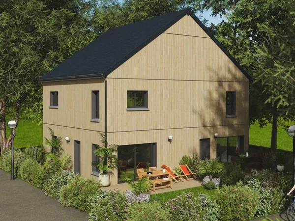 Projet de construction d'une maison 75.25 m² avec terrain à MALVILLE (44)
