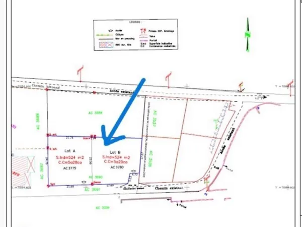À saisir , terrain sur secteur Ravine à Malheur- La Possession