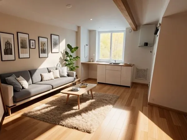 Studio 1 pièce 20 m²