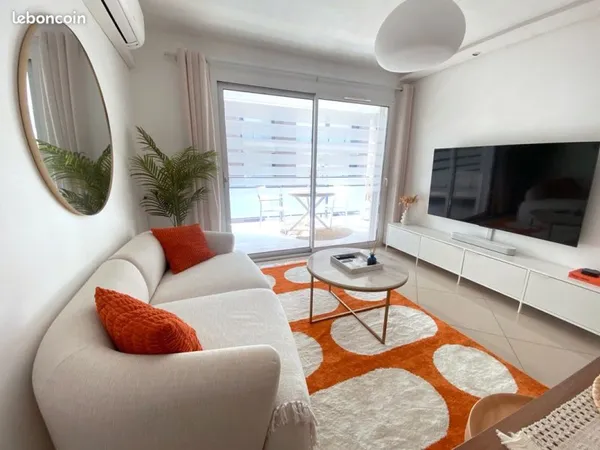 T2 cosy Gruissan - balcon, cellier