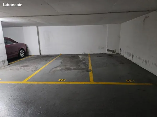 Vente place de parking