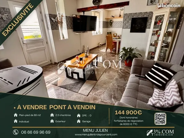 Maison 5 pièces 89 m²