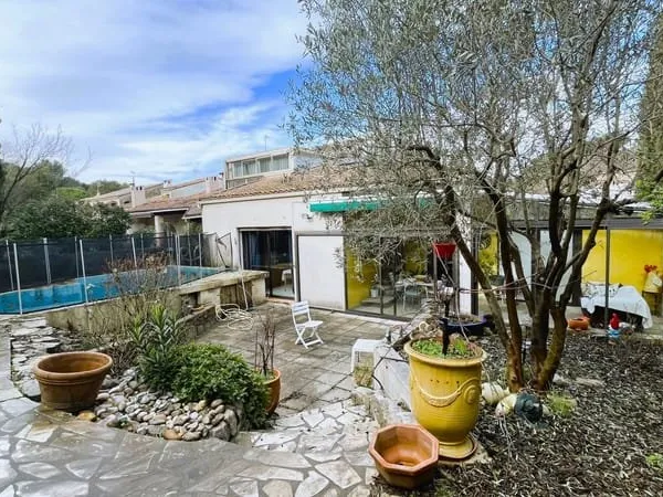 MONTPELLIER AIGUELONGUE VASTE MAISON T5 + GARAGE + CAVE