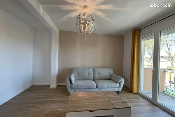 T2 meublé, 60m2 avec 2 balcons et place de parking - 12 Chemin Roques, 31200, Toulouse