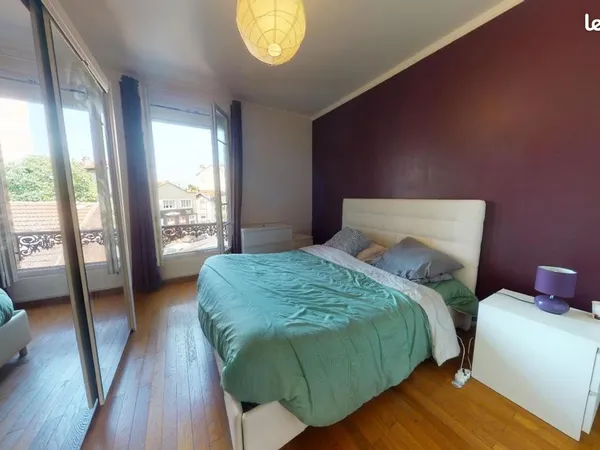 Chambre 4 pièces 62 m²