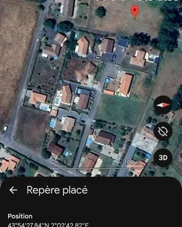Terrain constructible de 4100 m2