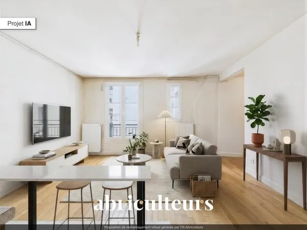 Appartement 3 pièces calme - 58 m² - Paris 6e Saint-Germain-des-Prés