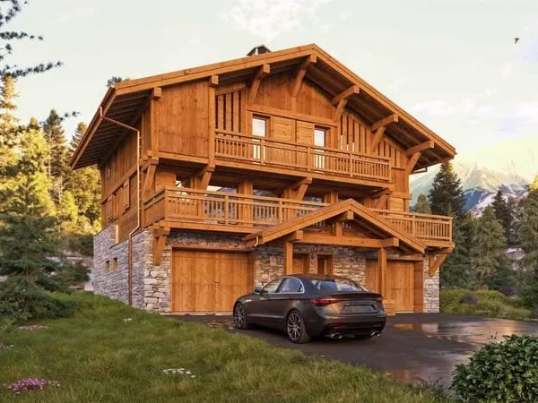 Chalet de luxe sur plan à vendre, Les Gets
