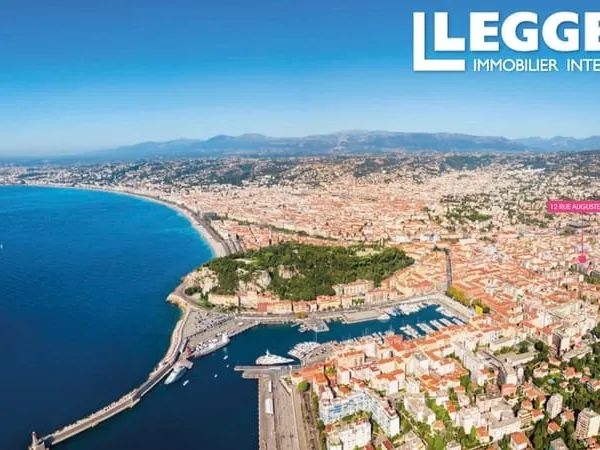 Nice - Le Port. Programme neuf rare par son emplacement. Lumineux Appartement 4 pièces, terrasses, p
