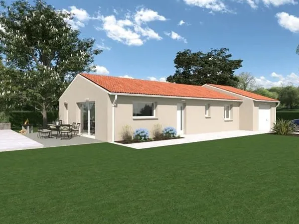 Maison 93m² + Terrain 572m² à Hautecourt-Romanèche (01250)