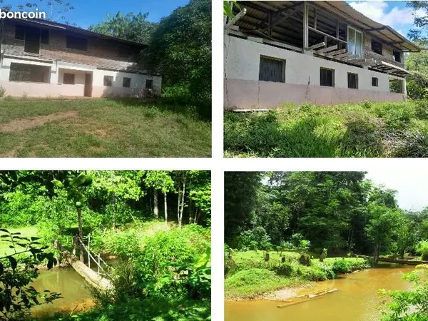 Maison hors réseaux sur 1Ha