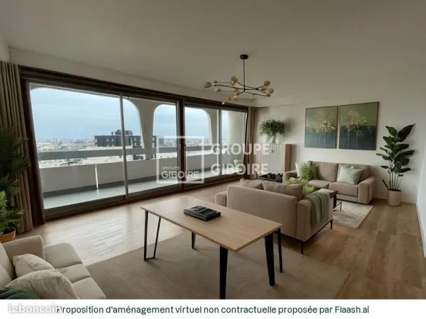 Appartement 5 pièces 108 m²