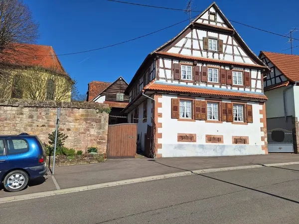 Maison à colombages