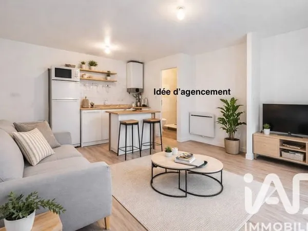 Appartement 1 pièce 24 m²