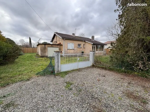 Villa T4 plain pied avec combles
