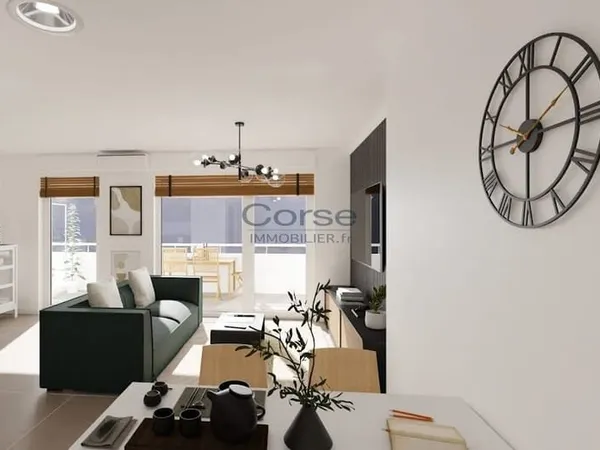 Appartement 3 pièces 61 m²