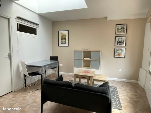 Location appartement meublé étudiant(e) Hellemmes / Lille T1 29 m² disponible 15 juin 2026