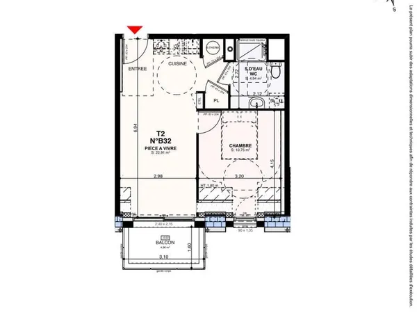 APPARTEMENT T2 NEUF A VENDRE SAINT POL DE LEON