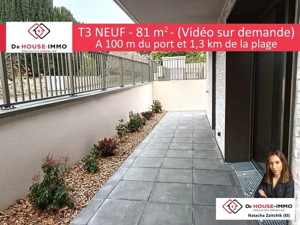 Appartement T3 Plain-pied, 81 m2