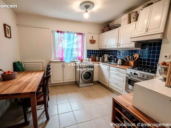 Appartement 3 pièces 61 m²