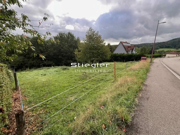 LAUBENHEIM - MOLLKIRCH, Beau et grand terrain viabilisable idéa
